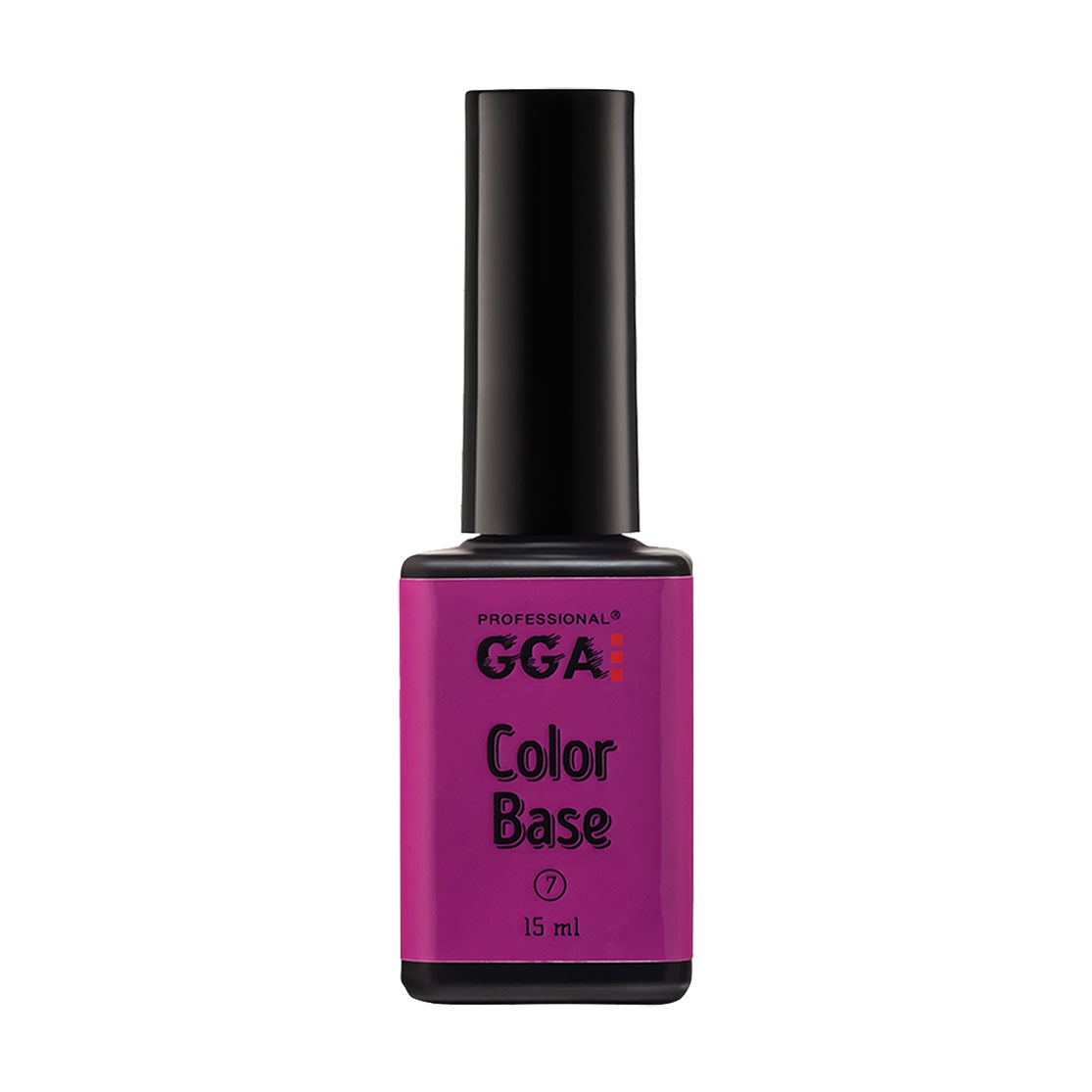 Кольорова база для гель-лаку GGA Professional Color Base 7, 15 мл
