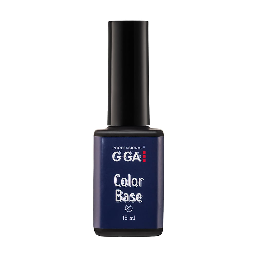 Кольорова база для гель-лаку GGA Professional Color Base 25, 15 мл