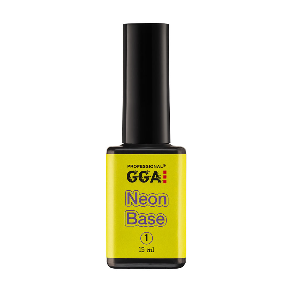 Неонова база для гель-лаку GGA Professional Neon Base 1, 15 мл